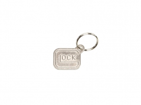 GLOCK KeyRing キーホルダー/Glock Logo (Metal Nickel)