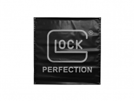 GLOCK バナー PERFECTION BANNER/Black (91.4×91.4 Cm)