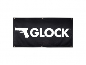 GLOCK バナー New fabric GLOCK Banner/Black (121.9×60.9 Cm)