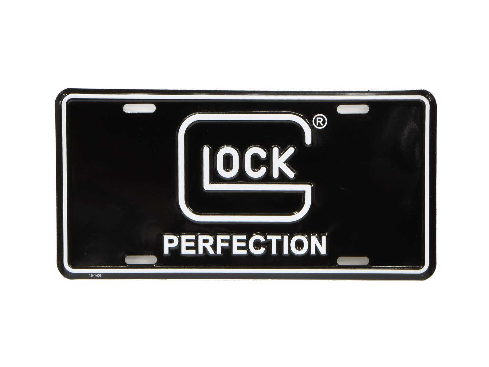 GLOCK PERFECTION ライセンスプレート (12×6インチ)