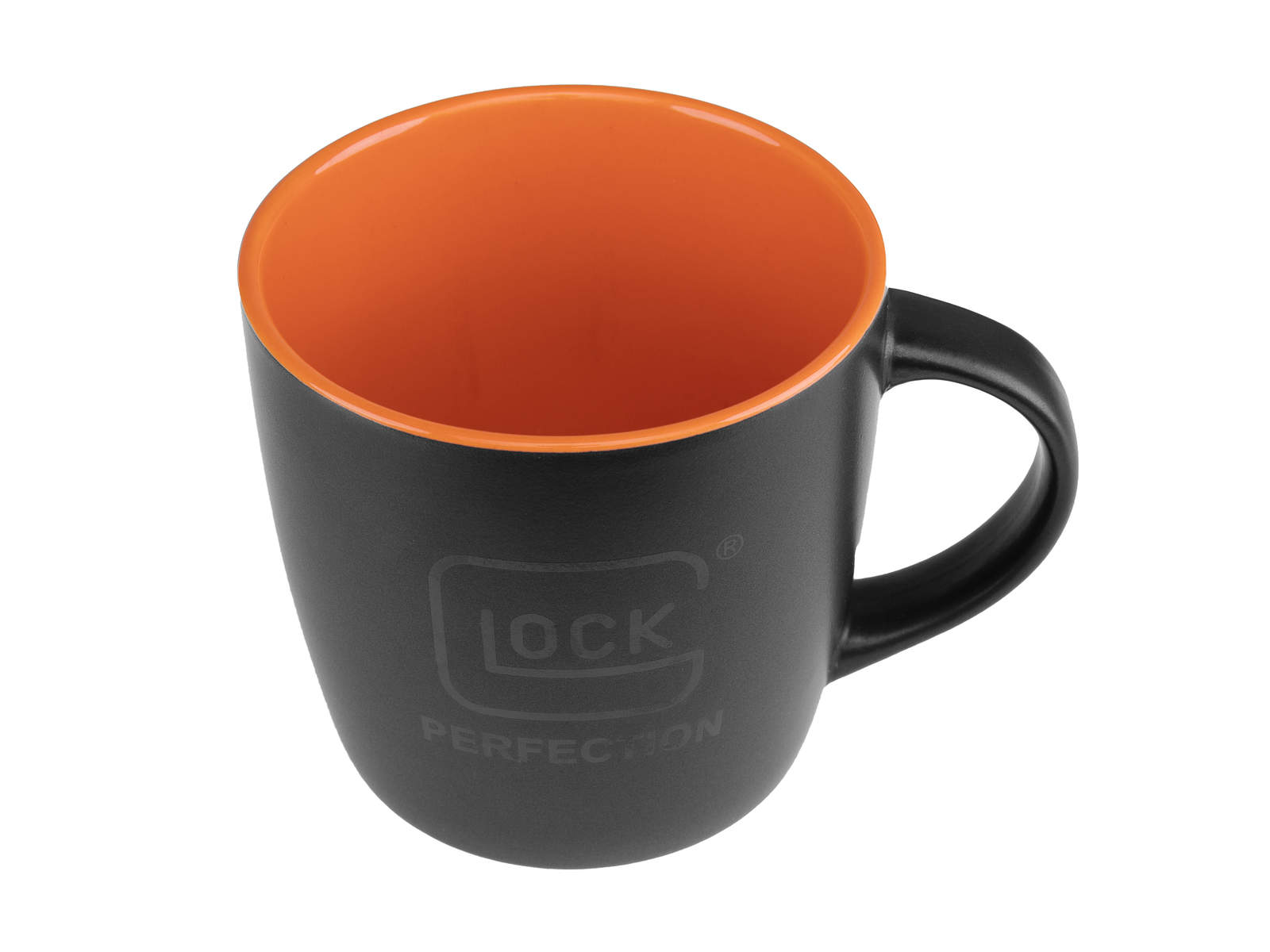 GLOCK PERFECTION COFFEE マグカップ (セラミック製 Black/Orange)