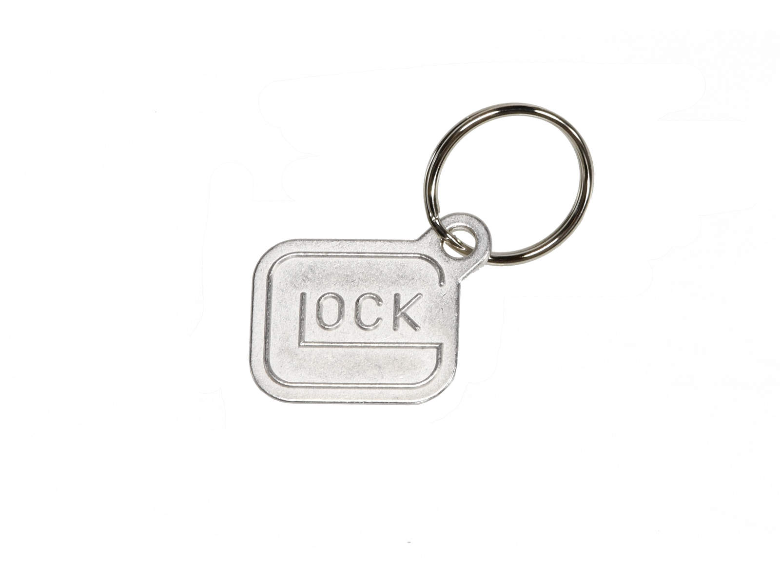 GLOCK KeyRing キーホルダー/Glock Logo (Metal Silver)